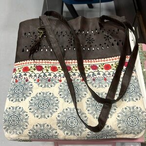 Natural Life Boho hobo purse